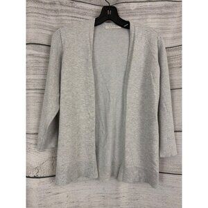 Cyrus Lightweight Open-Front Cardigan Sweater Size S